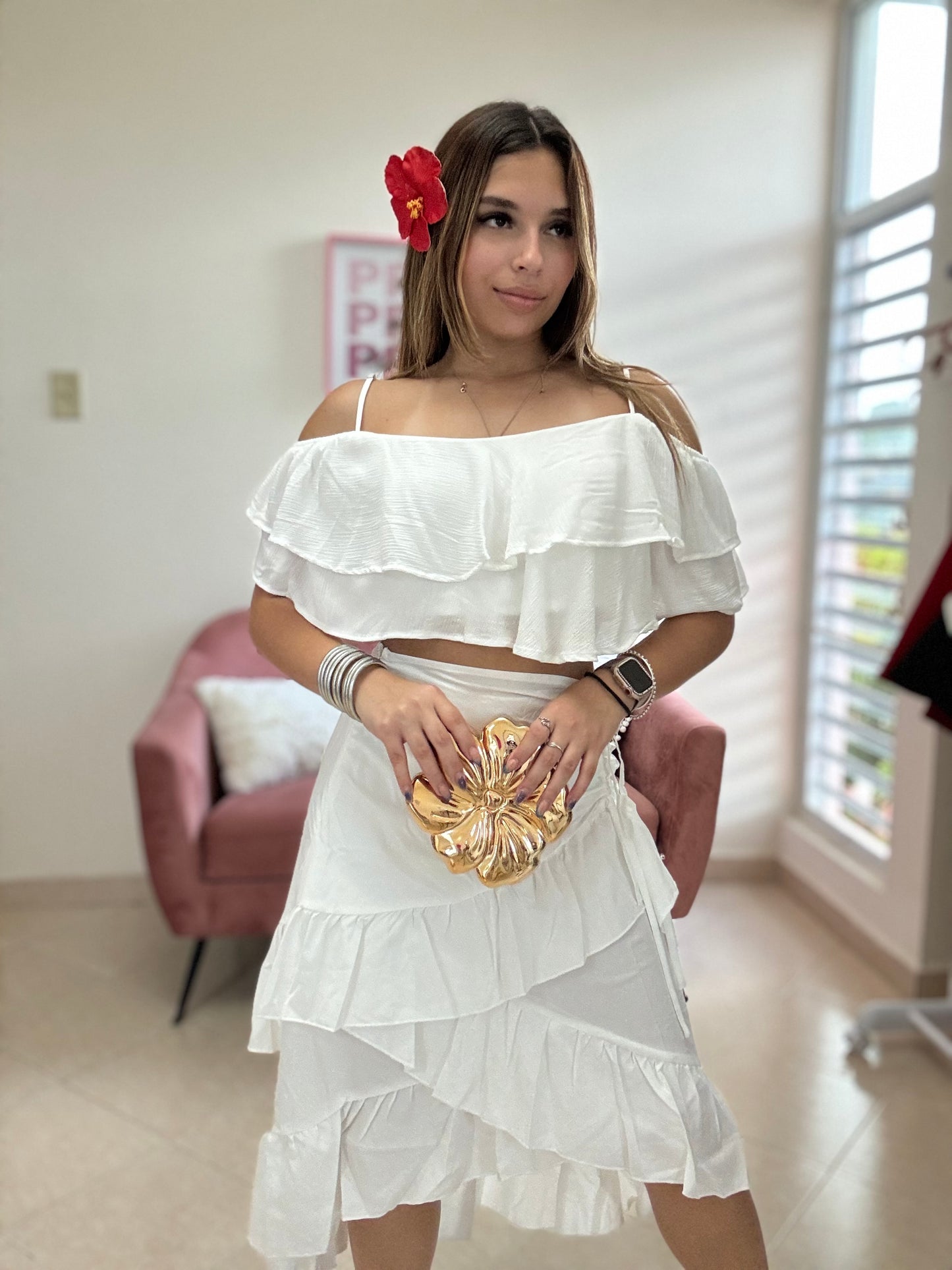 Tropical Top White
