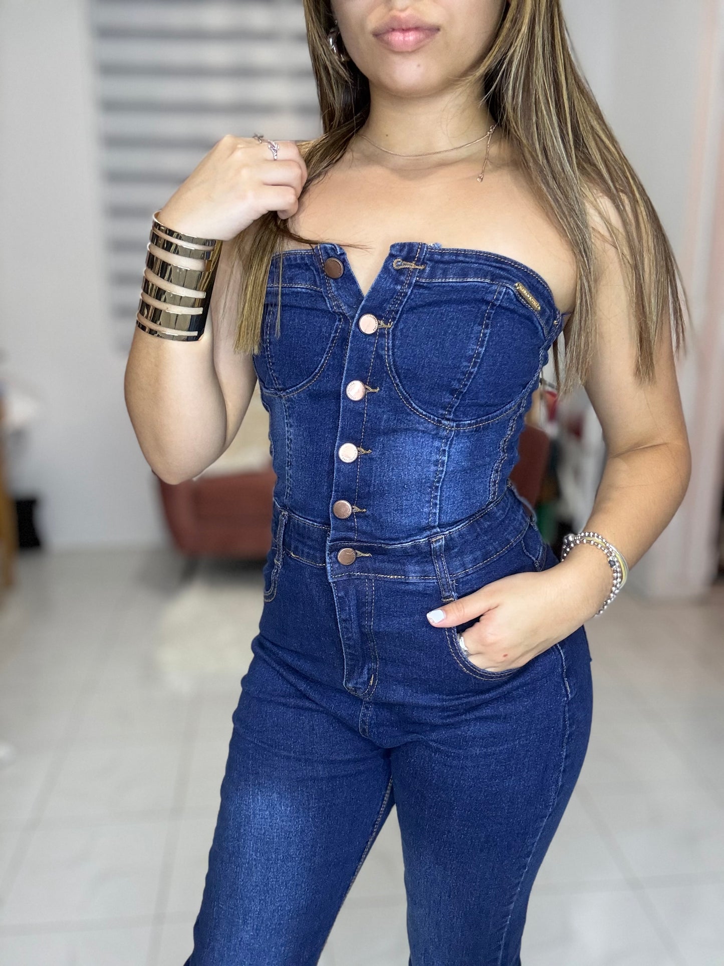 Denim Jumpsuit