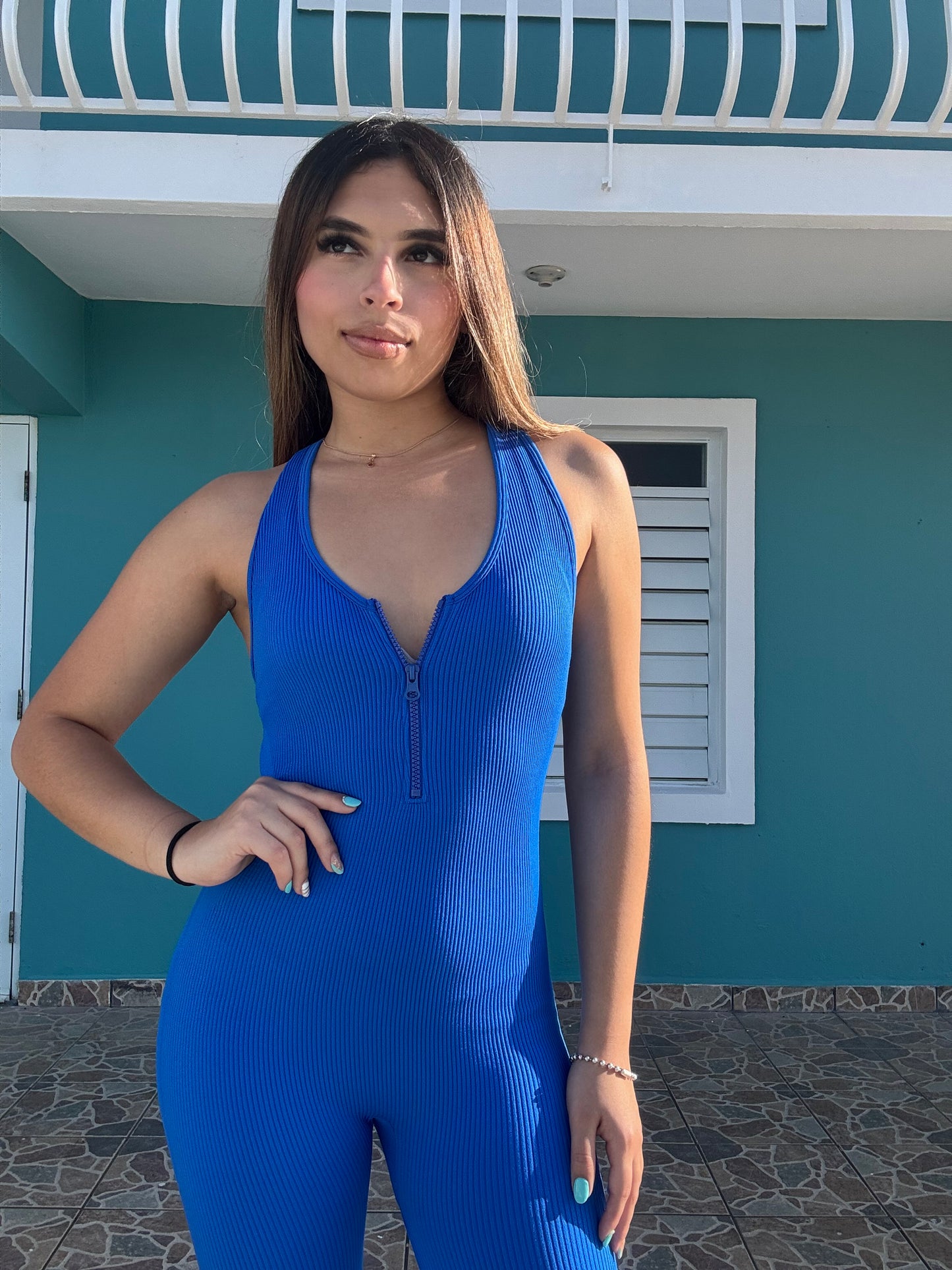 Lala Jumpsuit in Blue