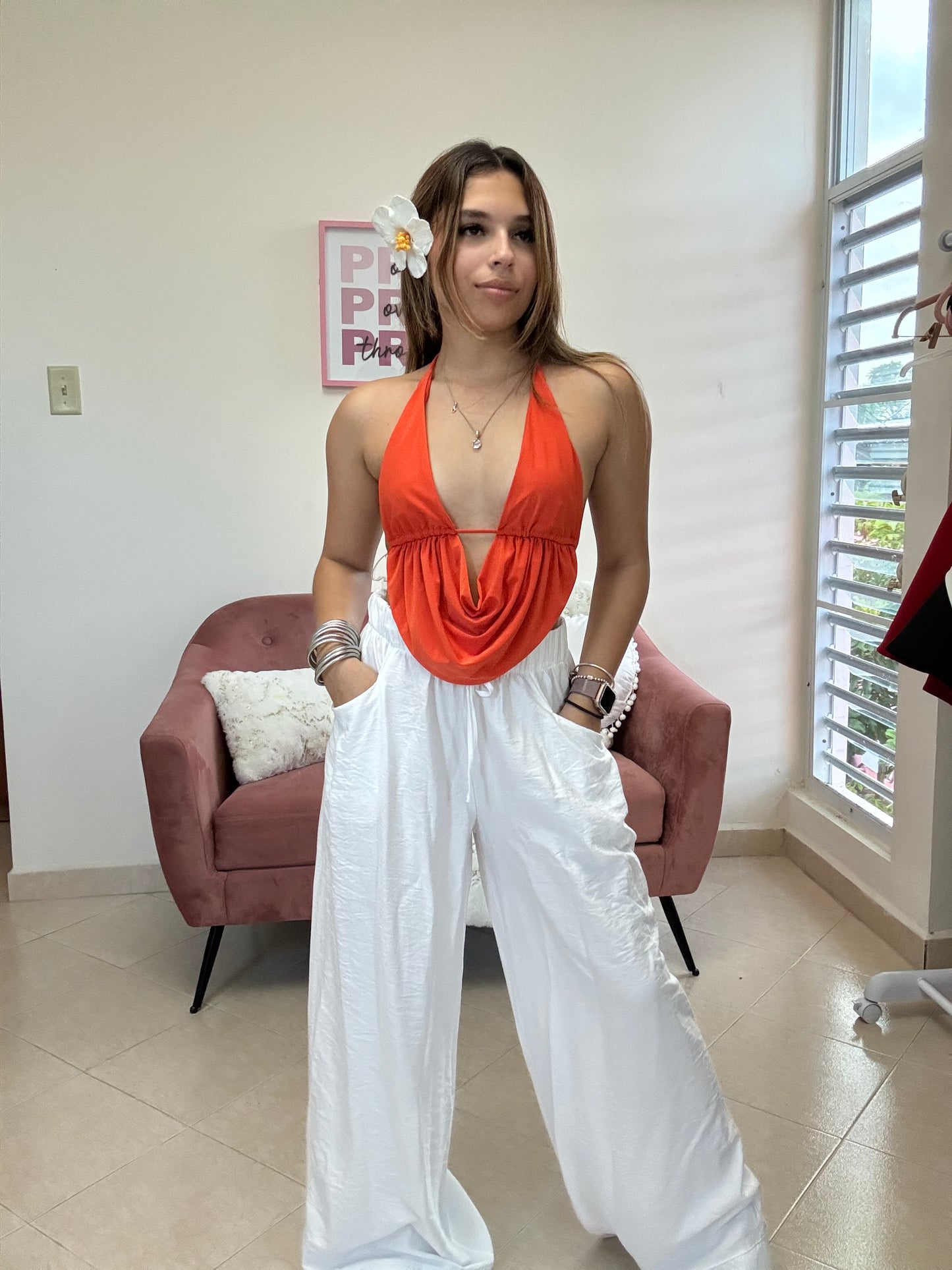 White Pant