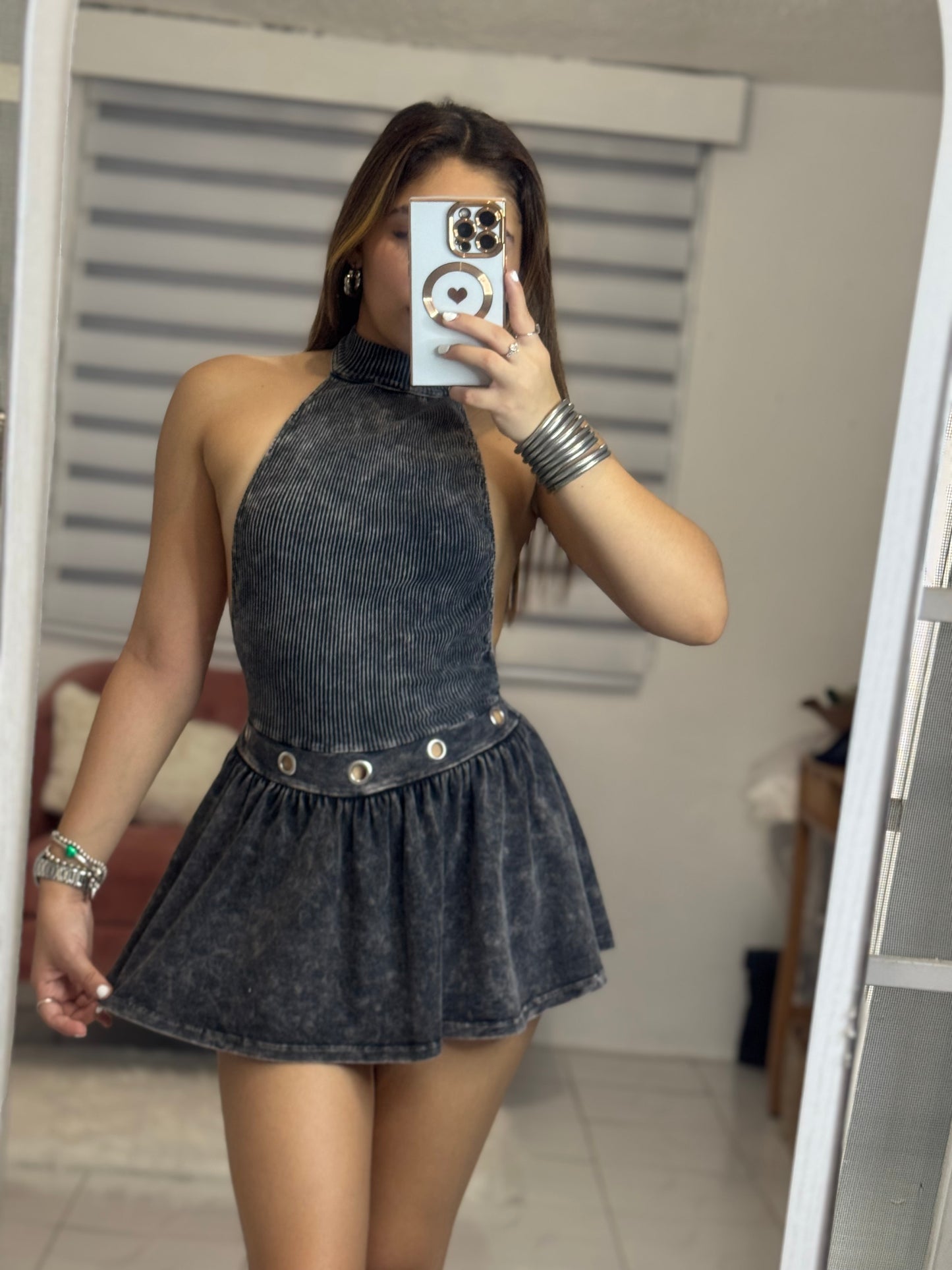 Mineral Wash Romper