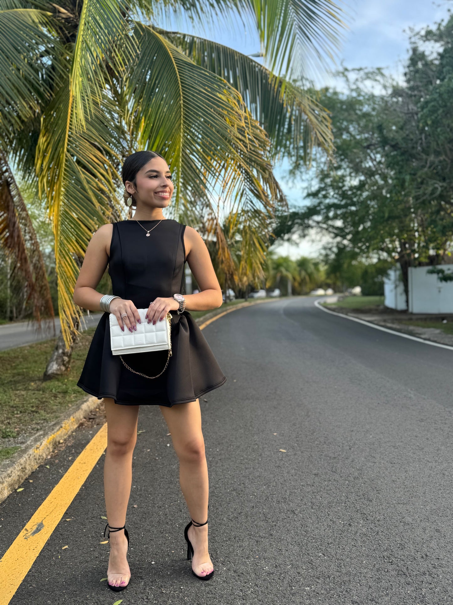 Rosetta Dress Black