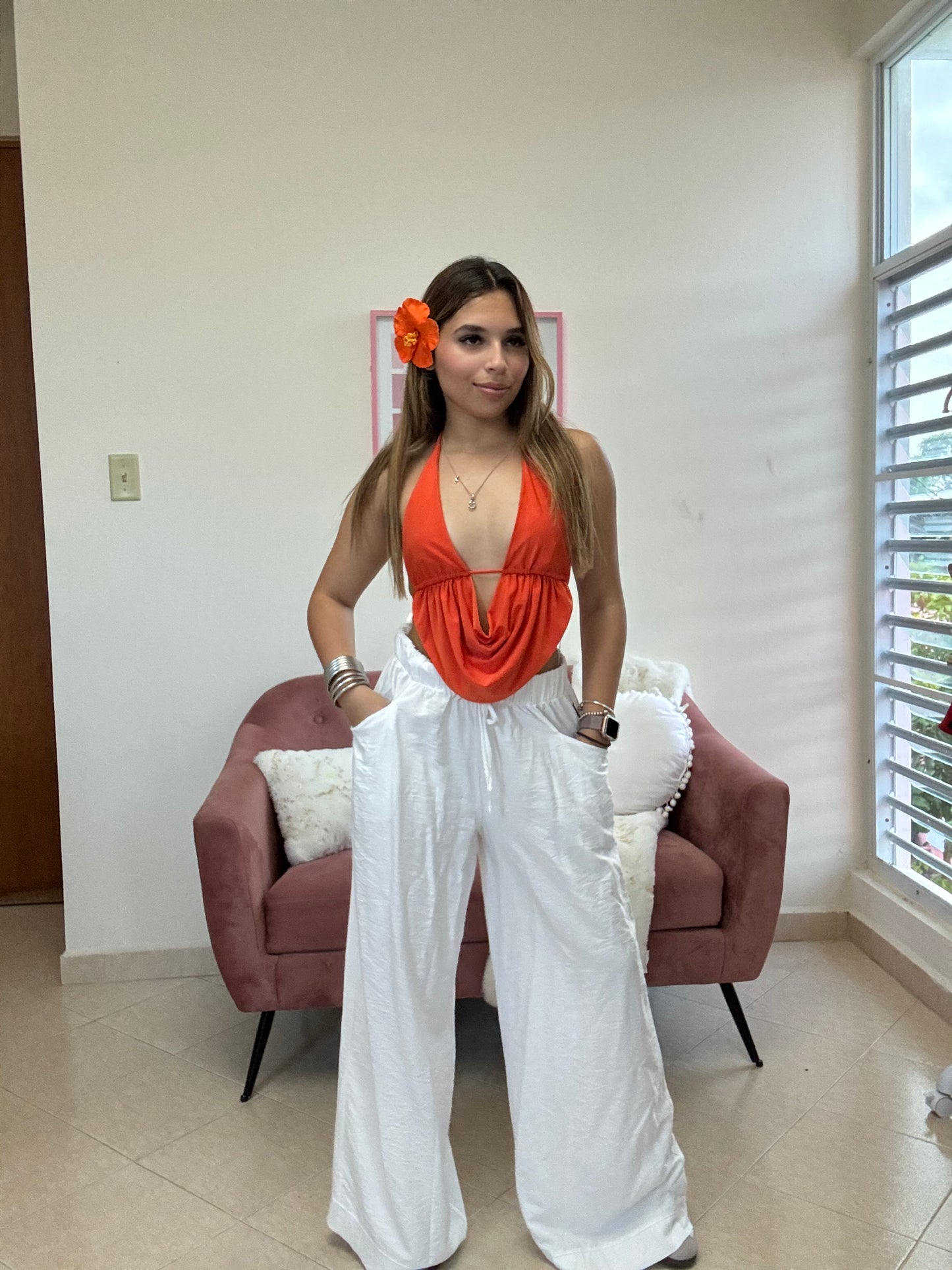 White Pant