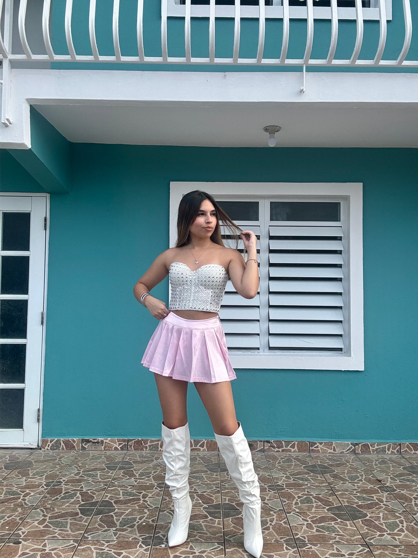 Bella Skirt (3 colores 🩷🖤🤍)
