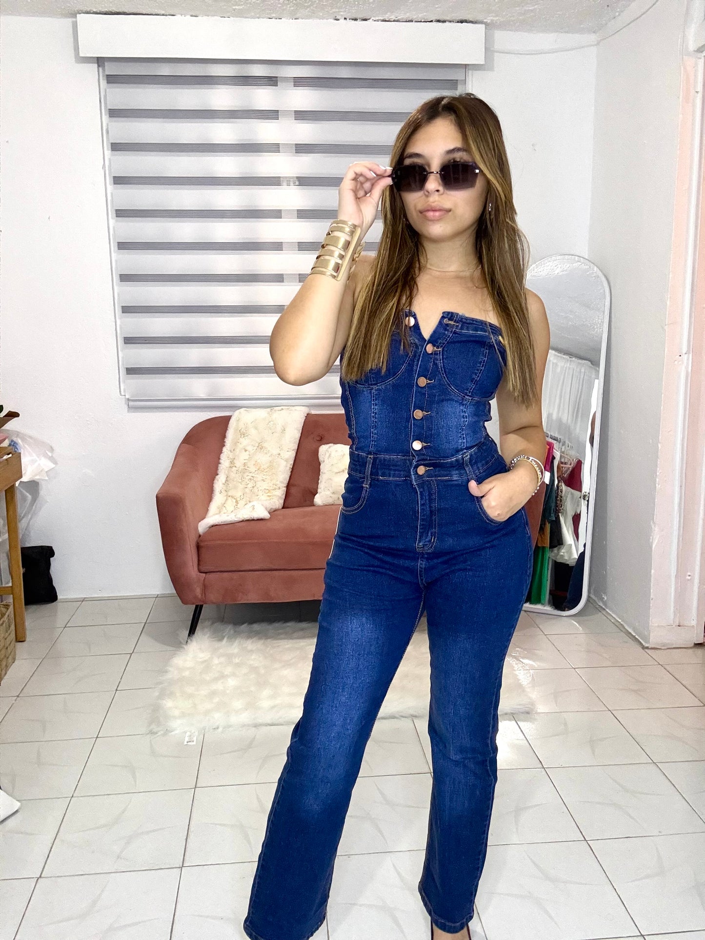 Denim Jumpsuit