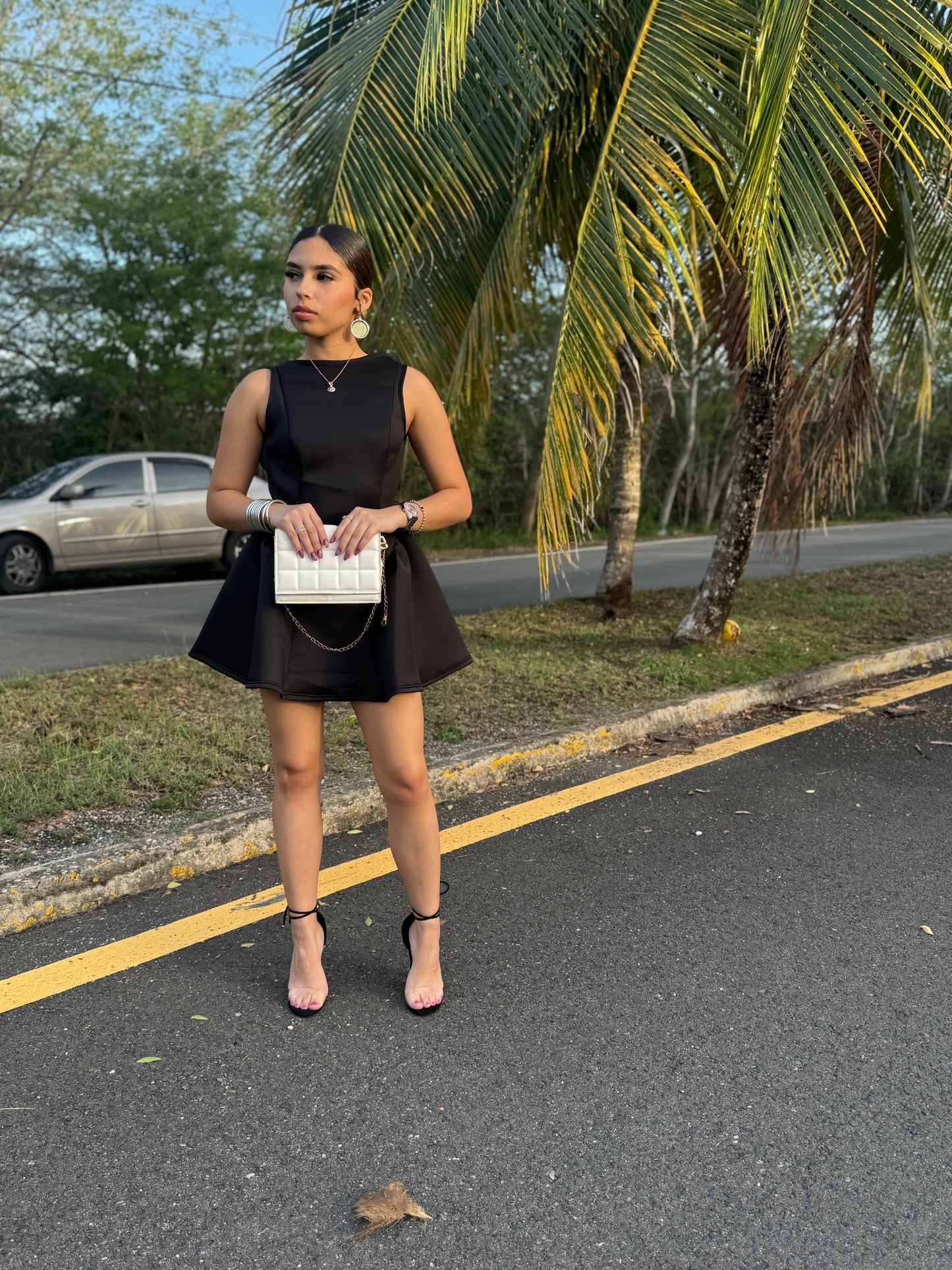 Rosetta Dress Black