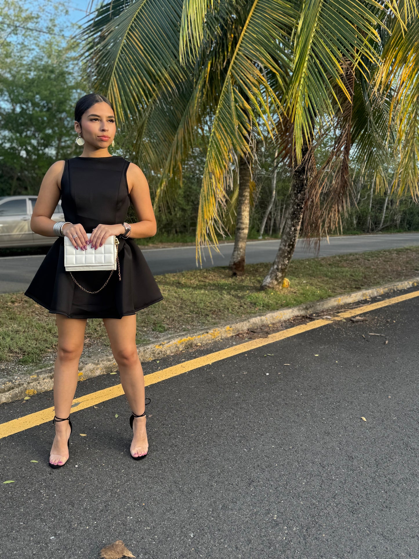 Rosetta Dress Black