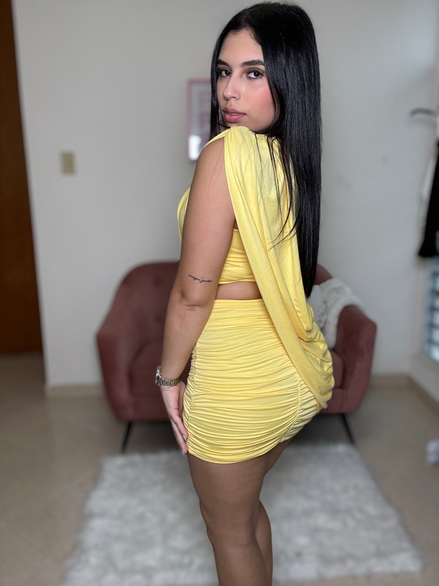 Chloe Yellow Dress