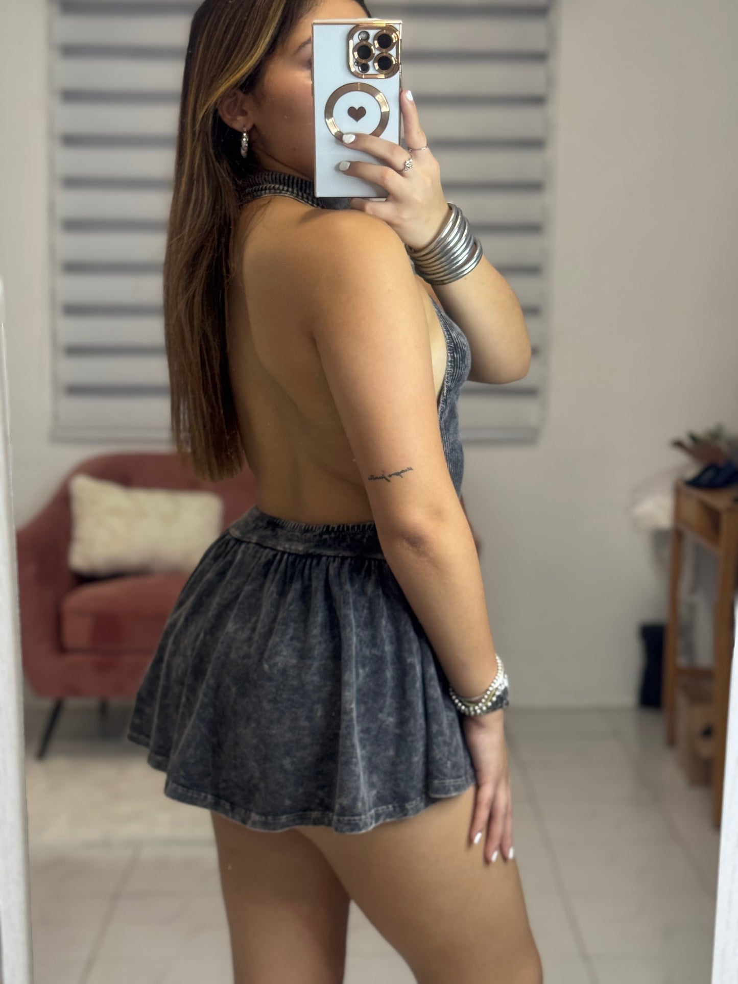 Mineral Wash Romper