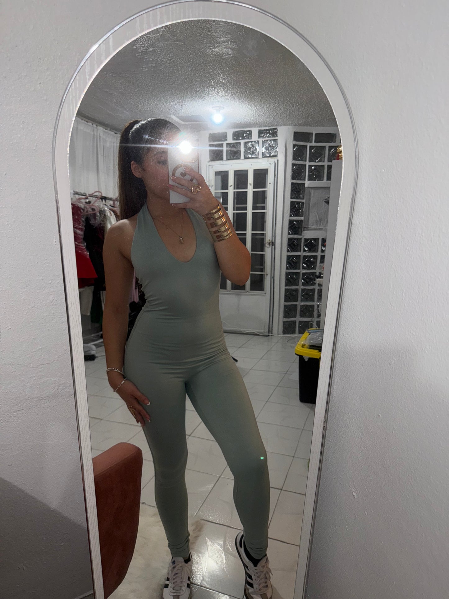 Mint Jumpsuit